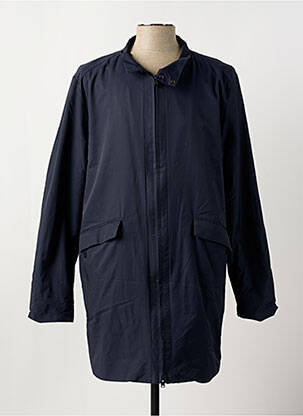 Trench poches sans capuche bleu SELECTED homme