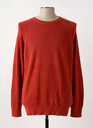 Pull col rond manches longues rouge MINIMUM homme