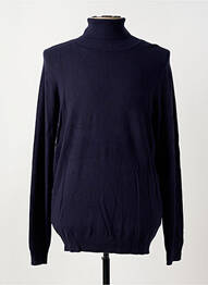 Pull col roulé manches longues manches longues bleu LTB homme