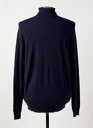 Pull col roulé manches longues manches longues bleu LTB homme