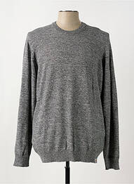 Pull tissage chiné manches longues gris CARHARTT homme
