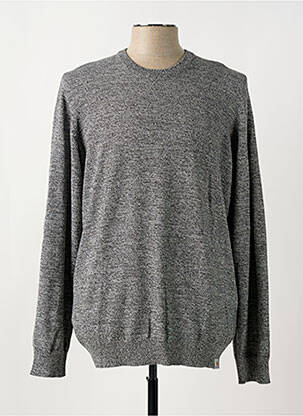 Pull tissage chiné manches longues gris CARHARTT homme