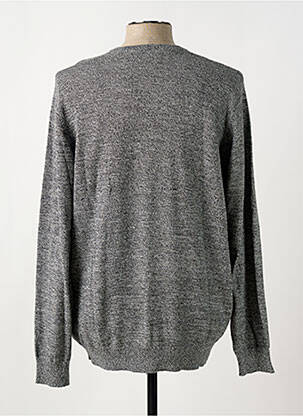 Pull tissage chiné manches longues gris CARHARTT homme