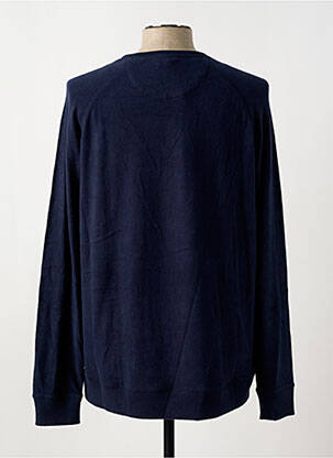 Pull stretch manches longues bleu DSTREZZED homme