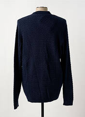 Gilet manches longues bleu KNOWLEDGE COTTON APPAREL pour homme seconde vue