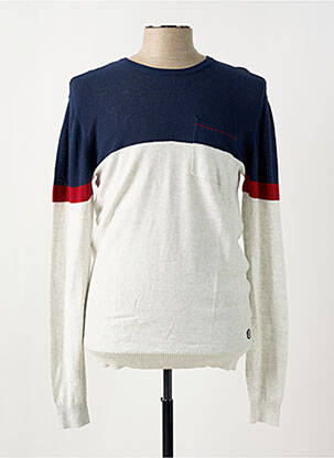 Pull bleu TEDDY SMITH homme