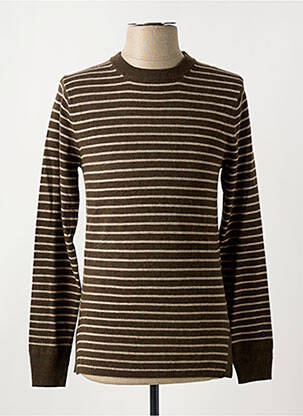Pull marron SCOTCH & SODA homme