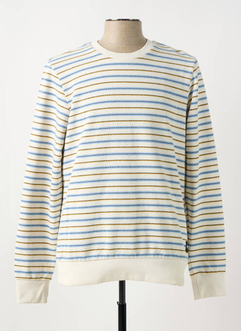 Pull blanc SCOTCH & SODA pour homme