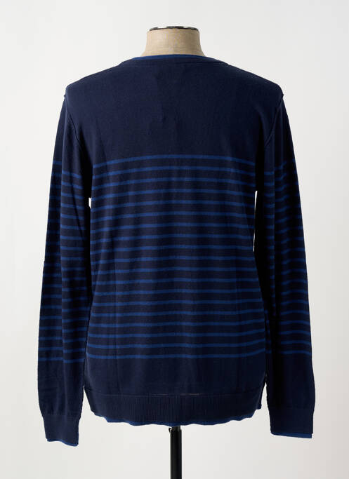 Pull bleu LE TEMPS DES CERISES pour homme