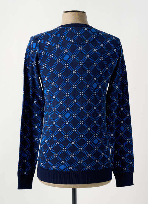 Pull col rond manches longues bleu SCOTCH & SODA homme