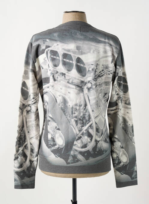 Sweat-shirt gris REPLAY pour homme