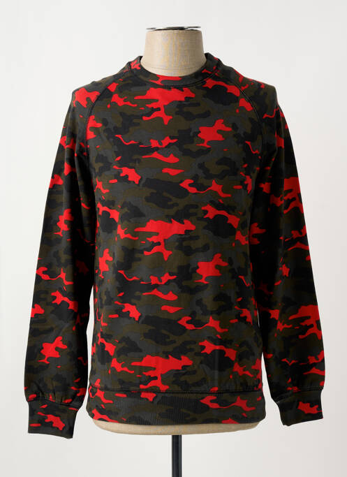 Sweat-shirt rouge ELEVEN PARIS pour homme