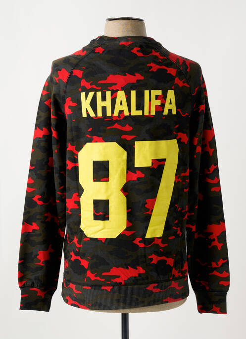 Sweat-shirt rouge ELEVEN PARIS pour homme