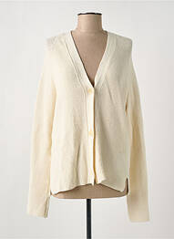 Gilet manches longues stretch beige ARMEDANGELS femme