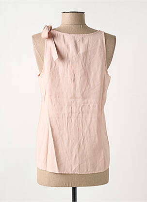 Top coupe cintrée sans manche rose MOLLY BRACKEN femme