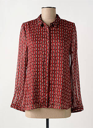 Chemisier rouge LA PETITE ETOILE pour femme