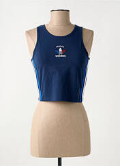 Top bleu ADIDAS pour femme seconde vue