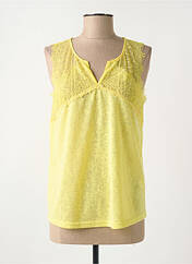 Top jaune GRACE & MILA pour femme seconde vue