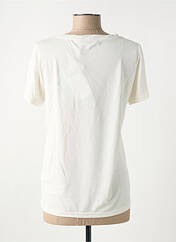 T-shirt beige MINIMUM pour femme seconde vue