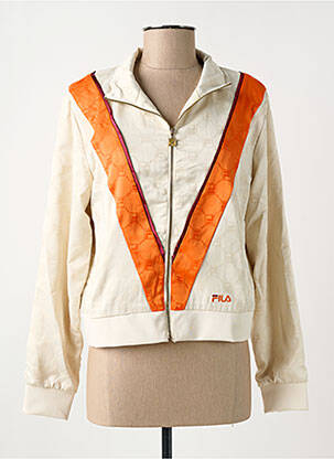 Veste casual beige FILA pour femme