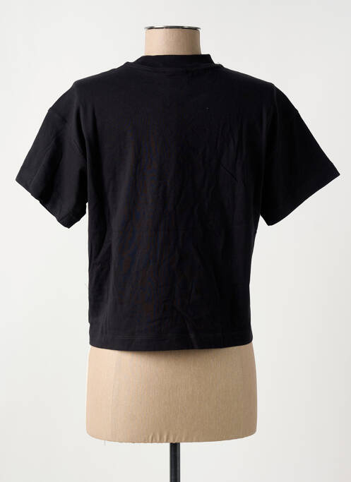 T-shirt coupe droite manches courtes noir CHAMPION femme