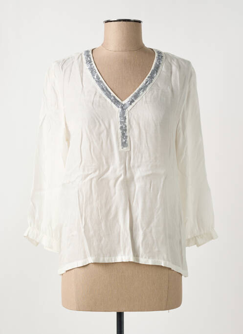 Blouse blanc TEDDY SMITH pour femme