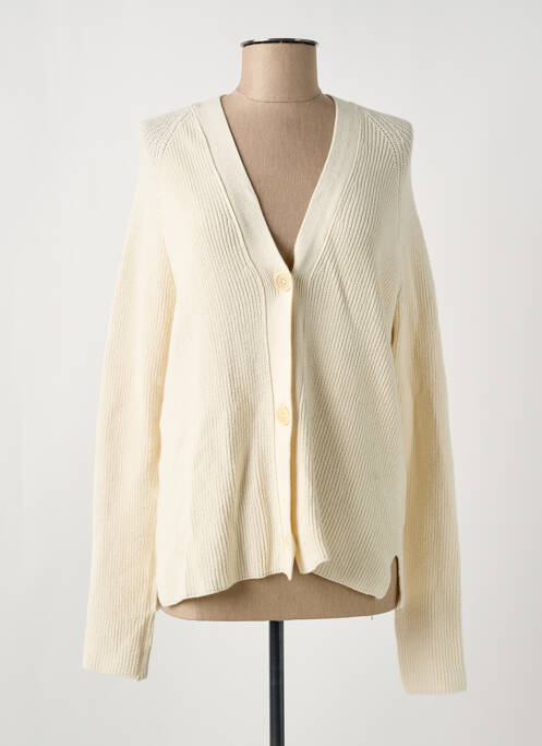 Gilet manches longues beige ARMEDANGELS pour femme