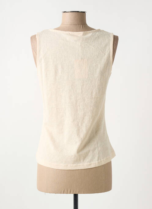 Débardeur beige GRACE & MILA pour femme