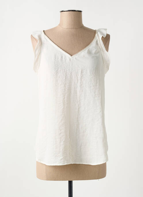 Top blanc LE TEMPS DES CERISES femme