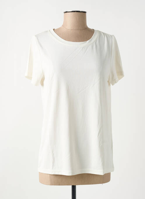 T-shirt beige MINIMUM pour femme