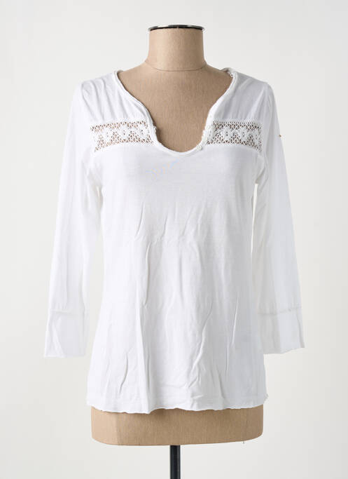 T-shirt blanc BREIZH ANGEL femme