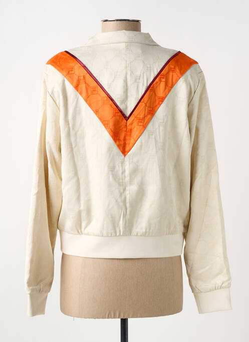 Veste casual beige FILA pour femme