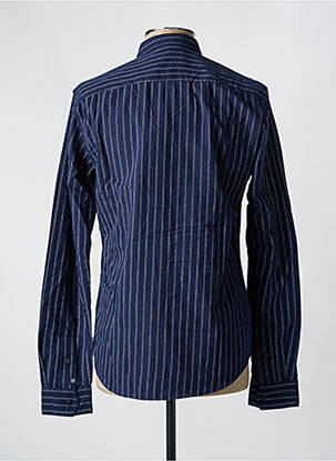 Chemise manches longues imprimé fantaisie bleu SCOTCH & SODA homme
