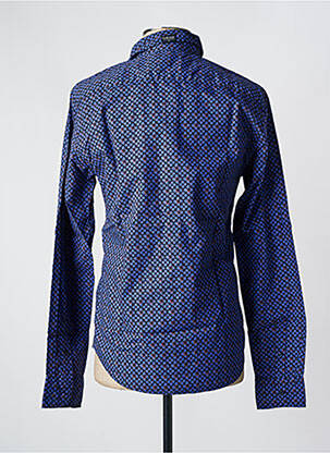 Chemise manches longues imprimé fantaisie bleu SCOTCH & SODA homme