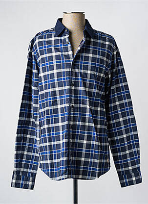 Chemise manches longues imprimé fantaisie bleu SCOTCH & SODA homme