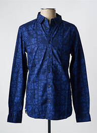 Chemise manches longues imprimé fantaisie bleu SCOTCH & SODA homme