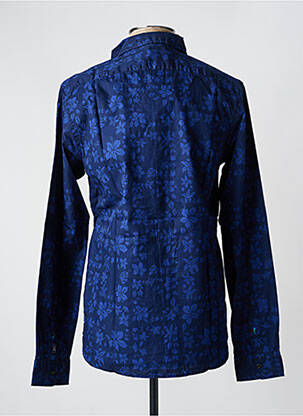 Chemise manches longues imprimé fantaisie bleu SCOTCH & SODA homme