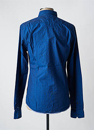 Chemise manches longues manches longues bleu SCOTCH & SODA homme