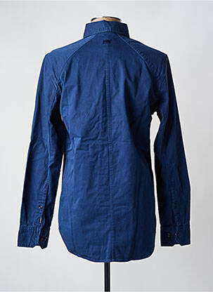 Chemise manches longues coupe cintrée bleu G STAR homme