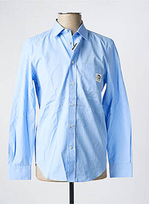 Chemise manches longues coupe cintrée bleu DIESEL homme