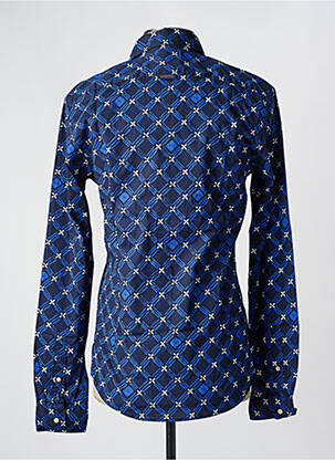 Chemise manches longues manches longues bleu SCOTCH & SODA homme