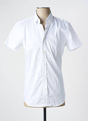 Chemise manches courtes coupe cintrée blanc ANTONY MORATO homme