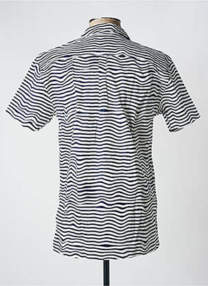 Chemise manches courtes imprimé fantaisie noir MINIMUM homme