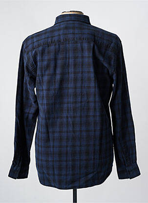Chemise manches longues imprimé fantaisie bleu MINIMUM homme