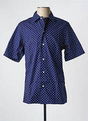 Chemise manches courtes bleu G STAR pour homme seconde vue
