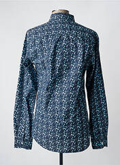 Chemise manches longues bleu GANESH pour homme seconde vue