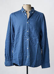 Chemise manches longues bleu MINIMUM pour homme seconde vue