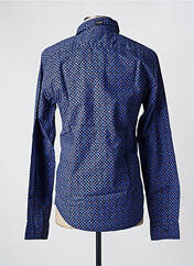 Chemise manches longues bleu SCOTCH & SODA pour homme seconde vue