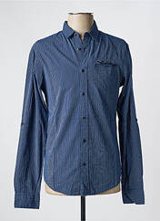 Chemise manches longues bleu SCOTCH & SODA pour homme seconde vue
