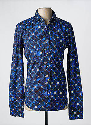 Chemise manches longues bleu SCOTCH & SODA pour homme